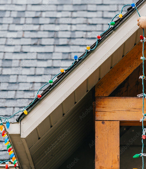 permanent christmas light installation