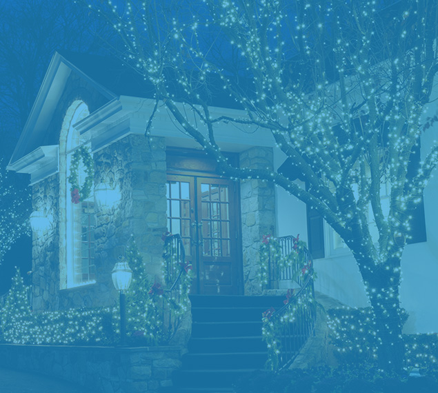 professional Christmas light installers Alberta
