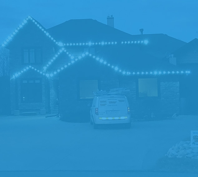 permanent christmas lights installation