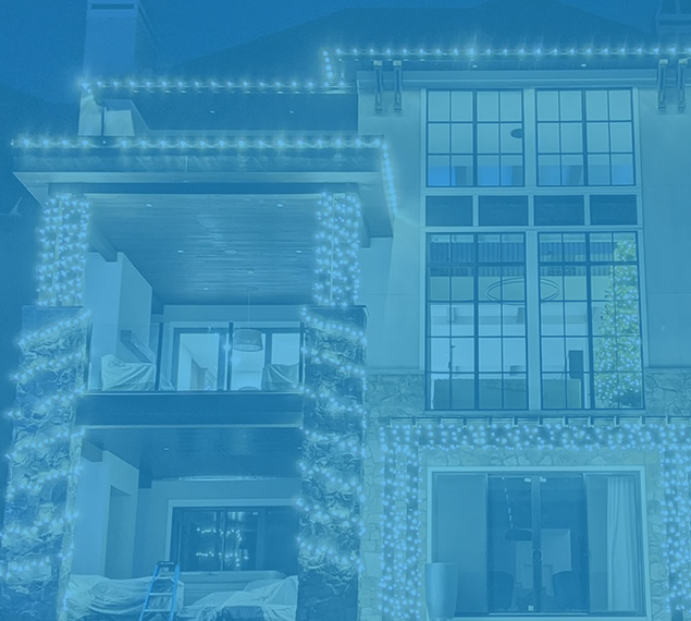 residential christmas light installation alberta
