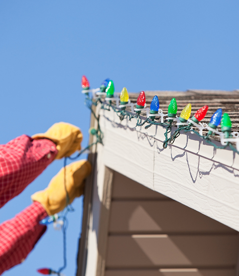 Xmas light installation Calgary-Edmonton-Cochrane